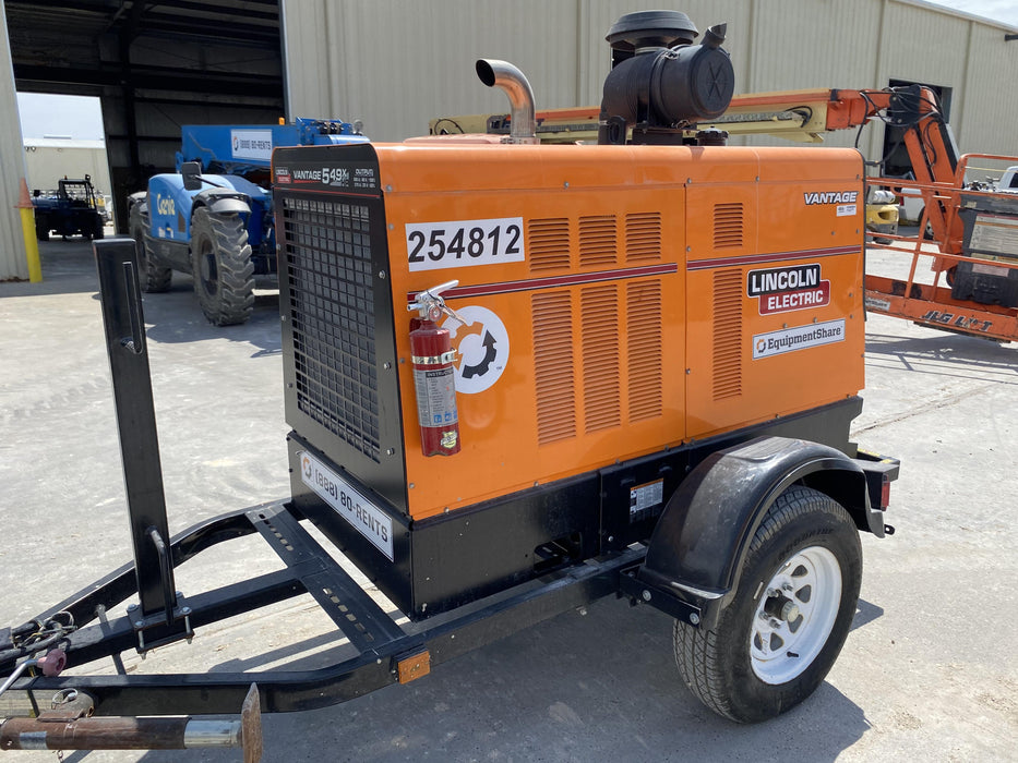 2022 Lincoln Electric Vantage 549X Crosslink Technology, Trailer Mounted, ES Decals, T3