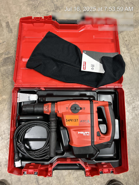 2025 HILTI TE 60-ATC/AVR