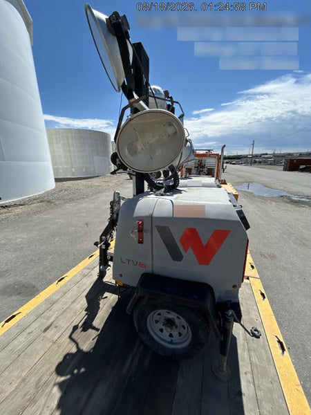 2018 Wacker Neuson LTV6L-MH Wacker Neuson LTV6L Mobile Light Tower w/Fuel Level Sensor Installed