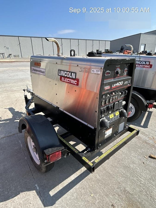 2024 Lincoln Electric LE400 Kubota V1505, Trlr, Cable Rack, Light Kit, ES Decals, T3