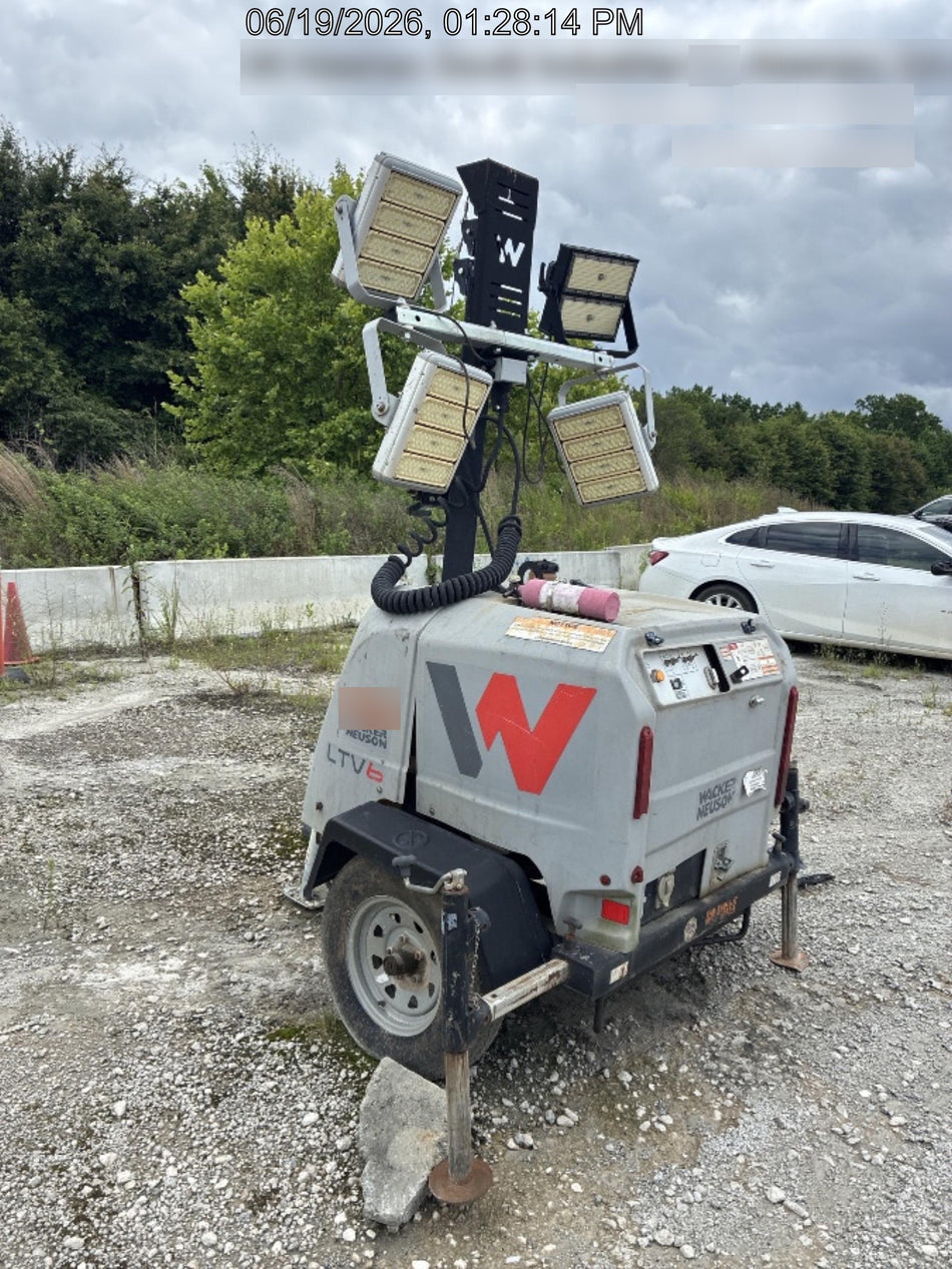 2019 Wacker Neuson LTV6K-LED Standard LED Towable Light Tower w/None