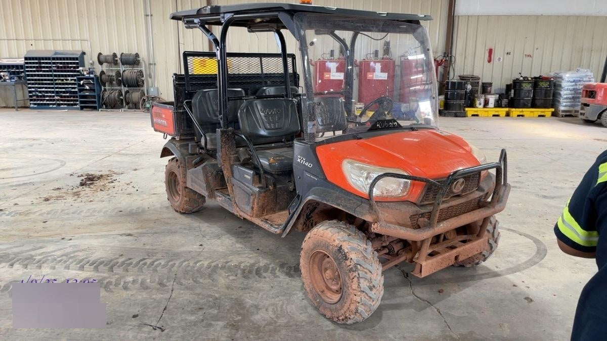 2020 Kubota RTV-X1140W-H Canopy, 4-Seater, Diesel, Windshield Acrylic Clear, LED Strobe, Backup Alarm