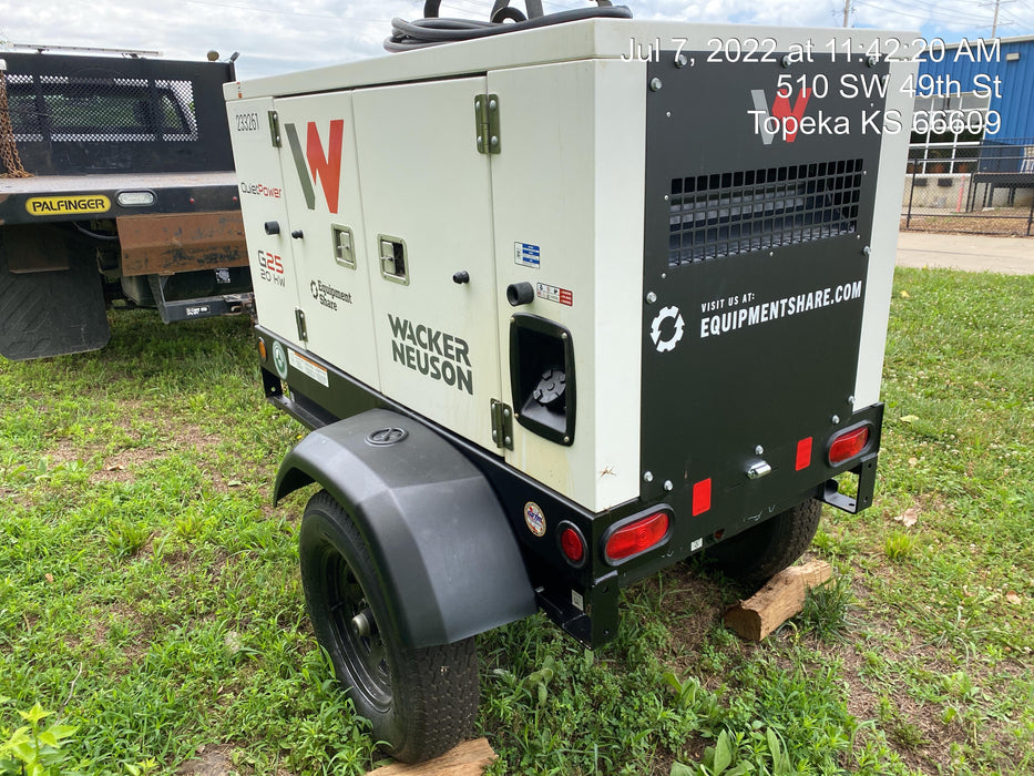 2022 WACKER NEUSON G25