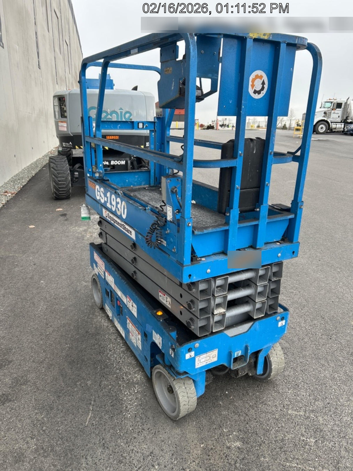 2019 Genie GS-1930 Half Height Swing Gate, 800W Inverter