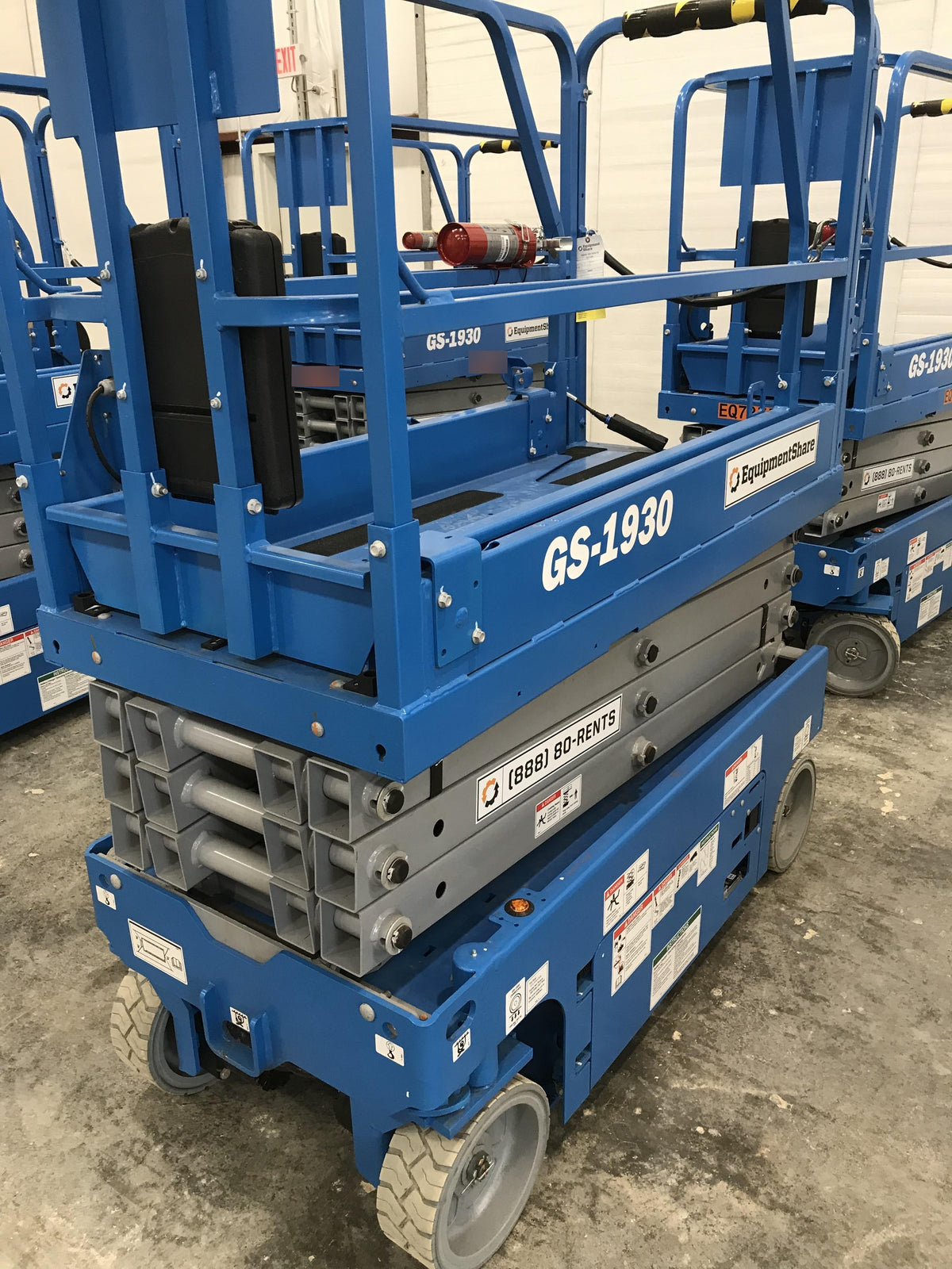 2020 Genie GS-1930 Fixed rails with chain entry gate - Pre A92.20