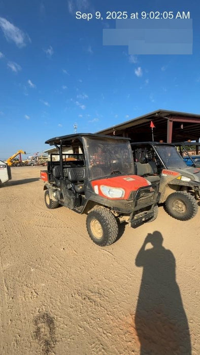 2020 Kubota RTV-X1140 4 - Seat UTV, 4WD, Canopy, Standard Rental Specs