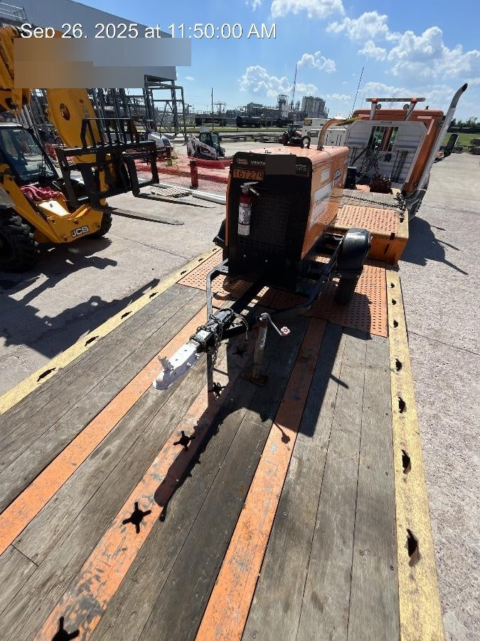 2021 Lincoln Electric Vantage 322 Vantage 322 Ready Pak 3 w/ Decals, ORANGE (includes trailer, cable rack, fender light kit) NO Telematics