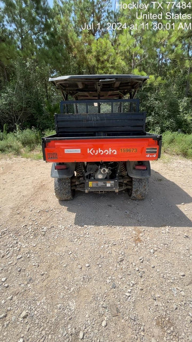 2021 Kubota RTV-X1140W-H Plastic Canopy, Windshield Acrylic Clear, LED Strobe Light, Wire Harness Kit, Back up Alarm
