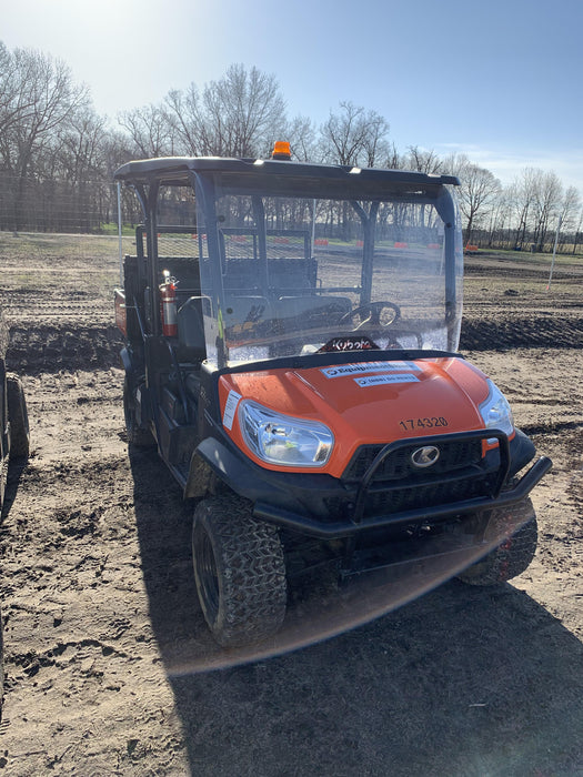 2022 Kubota RTV-X1140W-H Plastic Canopy, Windshield Acrylic Clear, LED Strobe Light, Wire Harness Kit, Back up Alarm