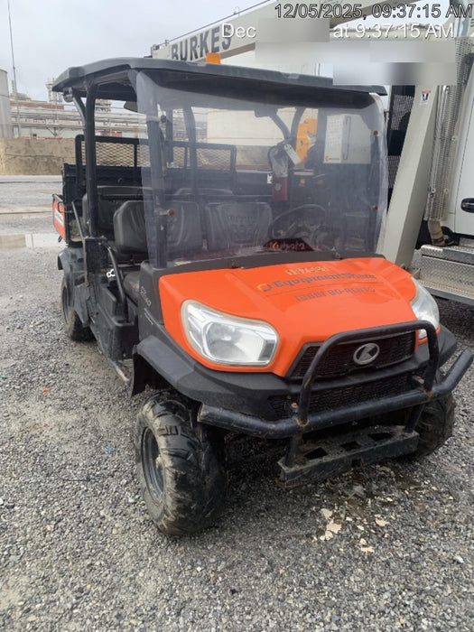 2021 Kubota RTV-X1140W-H Plastic Canopy, Windshield Acrylic Clear, LED Strobe Light, Wire Harness Kit, Back up Alarm