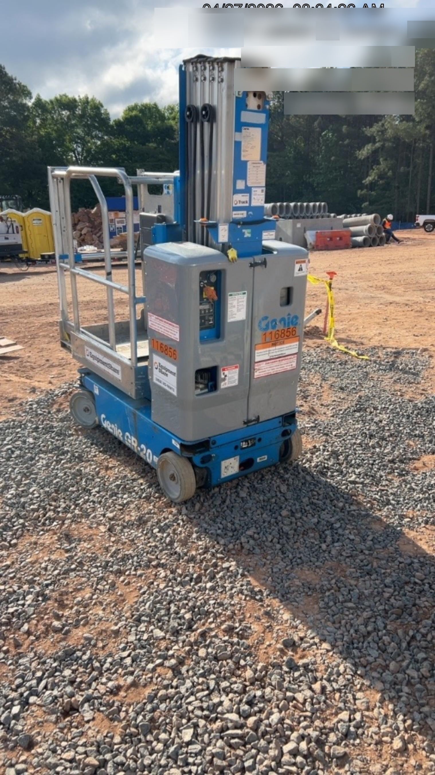 2020 GENIE GR-20