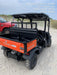 2022 Kubota RTV-X1140W-H Plastic Canopy, Windshield Acrylic Clear, LED Strobe Light, Wire Harness Kit, Back up Alarm