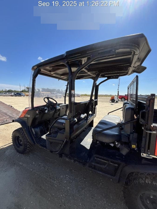 2022 Kubota RTV-X1140W-H Plastic Canopy, Windshield Acrylic Clear, LED Strobe Light, Wire Harness Kit, Back up Alarm