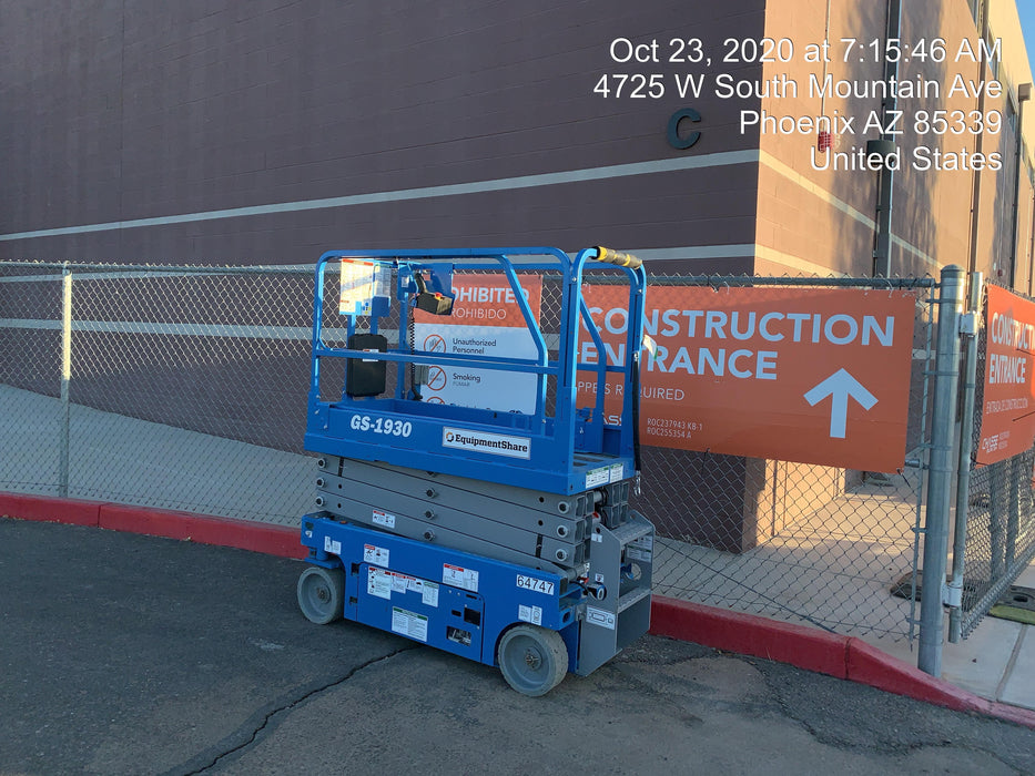 2020 Genie GS-1930 Standard Machine