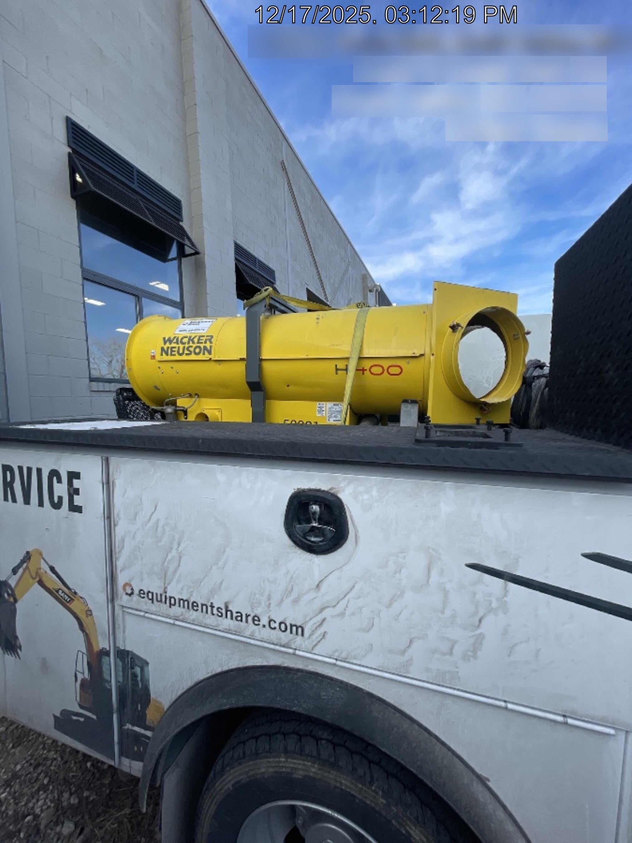 2019 WACKER NEUSON HI400 - DSL