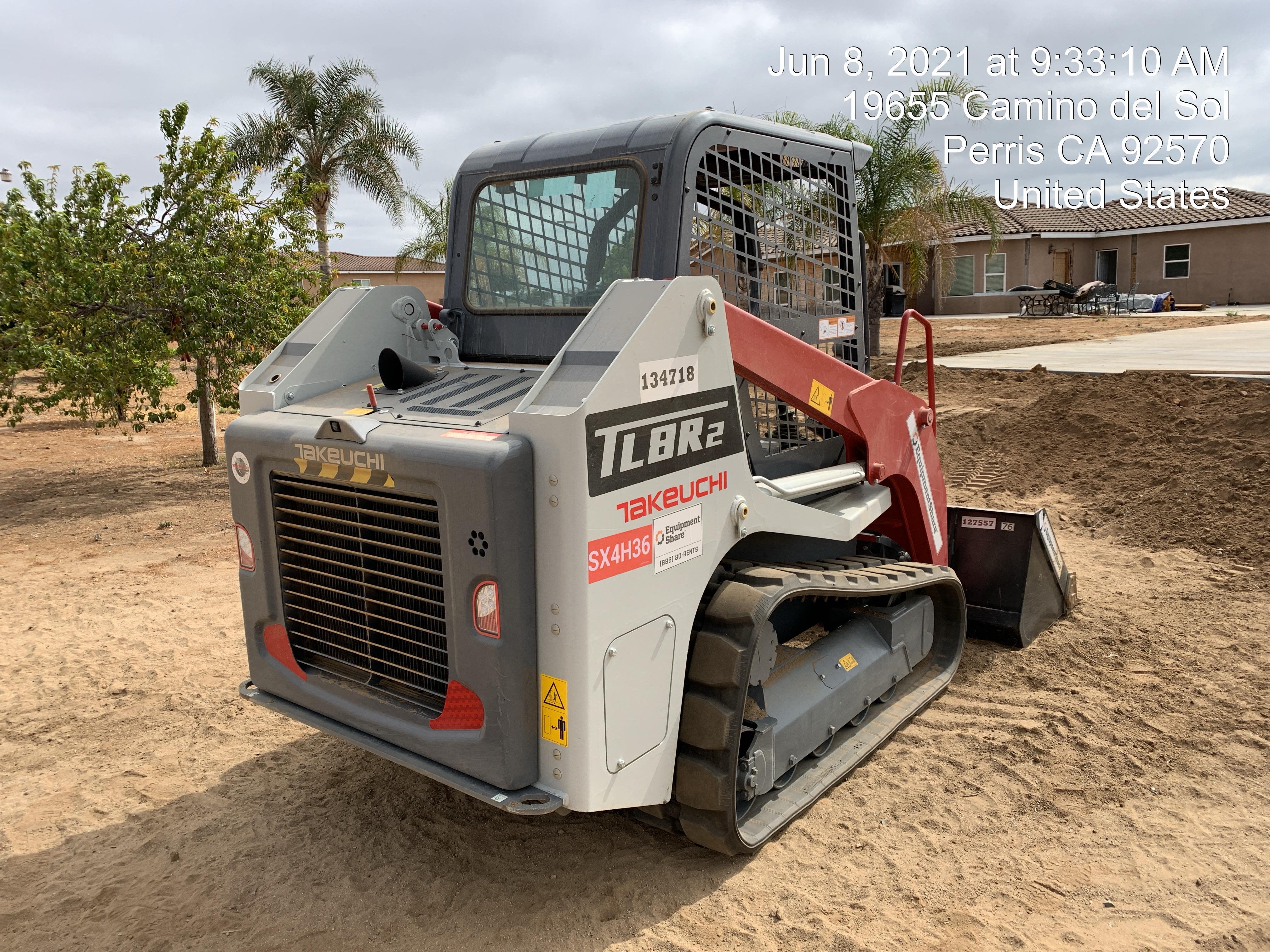 2021 TAKEUCHI TL8R2-R