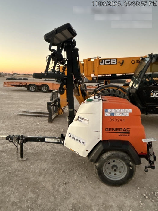 2024 Generac MLT2 Diesel, Flex Switch 120V Input, Powerzone Controller, 
(4) 320W LED Lights, 4kW Generator, 39.9 Gal Fuel Tank, 2" Ball, T3