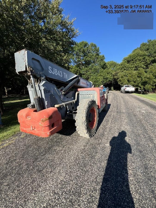 2016 Skyjack SJ843 TH 60" Carriage, Solid Tires, Open ROPS