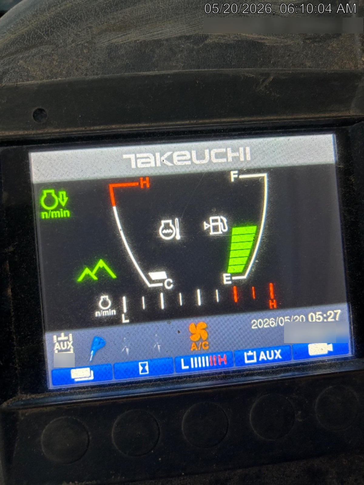 2019 Takeuchi TB290 Cab/Heat/AC Rubber tracks, Dozer blade, Travel alarm, Auxiliary hydraulics Manual QC, Hydraulic thumb, 18", 24", and 36" Buckets