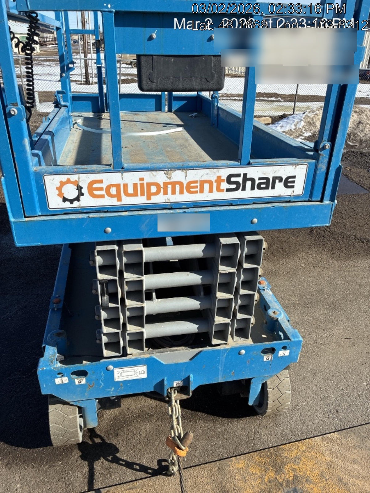 2018 Genie GS-3246 Genie GS-3246 w/Folding rails, Full height swing gate