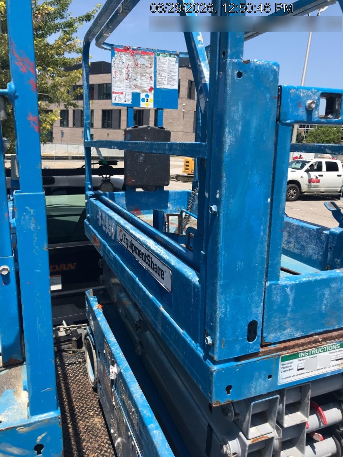 2019 Genie GS-1930 Fixed Rails with Chain Entry