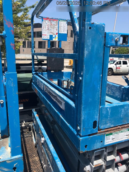 2019 Genie GS-1930 Fixed Rails with Chain Entry