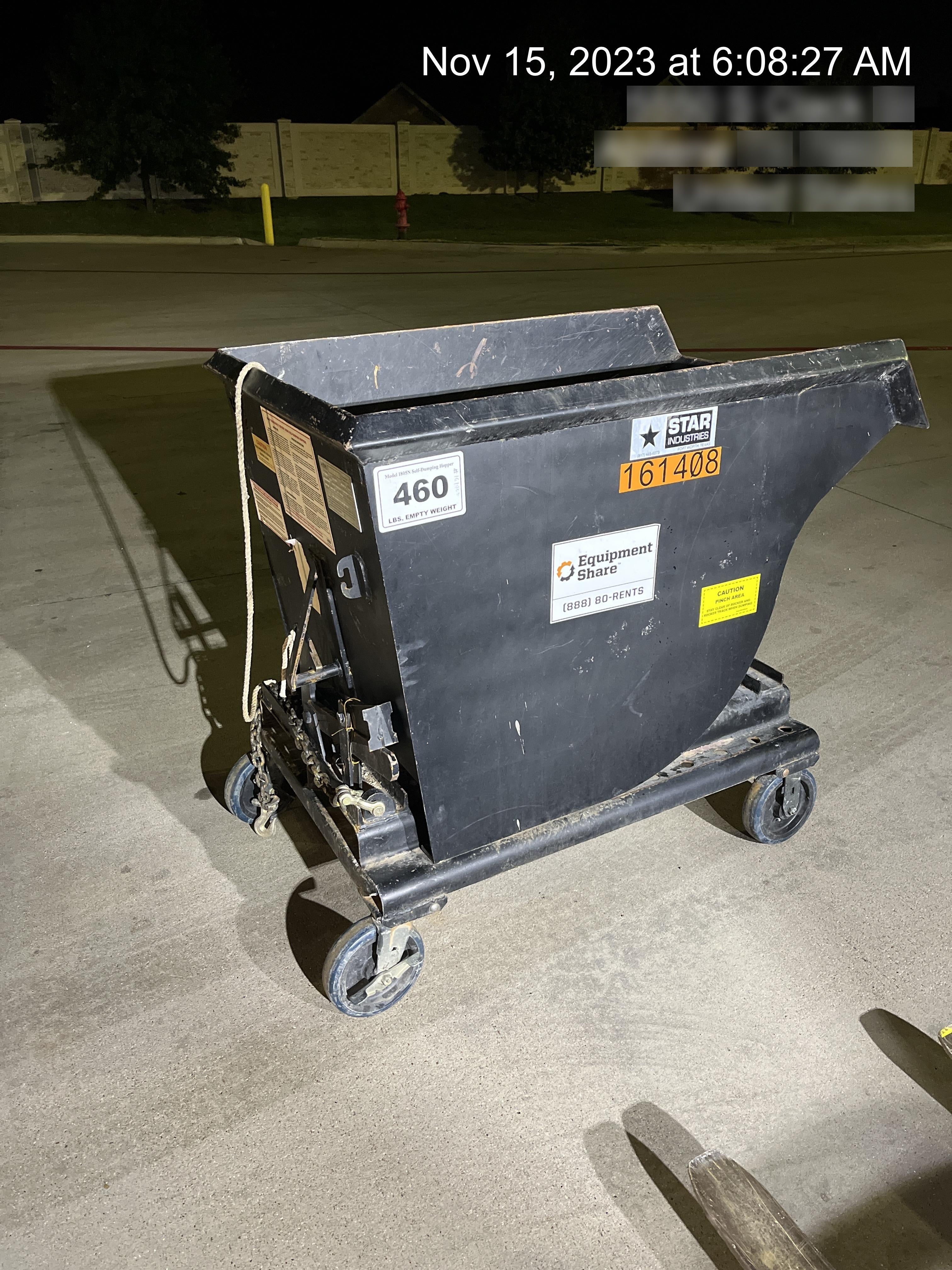 2021 STAR INDUSTRIES 1805N Hopper
