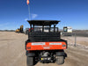 2022 Kubota RTV-X1140W-H Plastic Canopy, Windshield Acrylic Clear, LED Strobe Light, Wire Harness Kit, Back up Alarm
