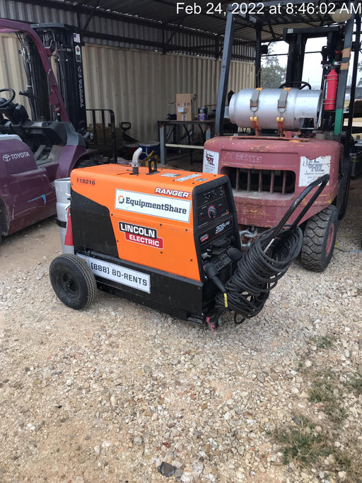 2020 Lincoln Electric Ranger 305 LPG Kohler Engine, One-Pak