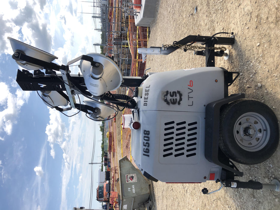 2018 Wacker Neuson LTV6L-MH Wacker Neuson LTV6L Mobile Light Tower w/Fuel Level Sensor Installed