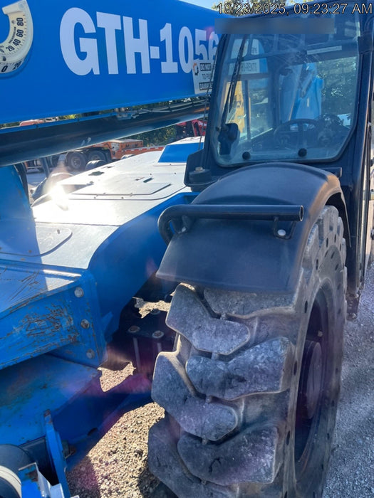2019 Genie GTH-1056 Cab/Heat/AC, FF Tires, LED Work Lights, Beacon 60" QA Carriage, 60" Forks