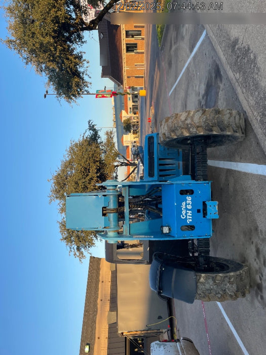 2017 Genie GTH-636 Genie GTH636 Telehandler, 48' Carriage, Solid Tires