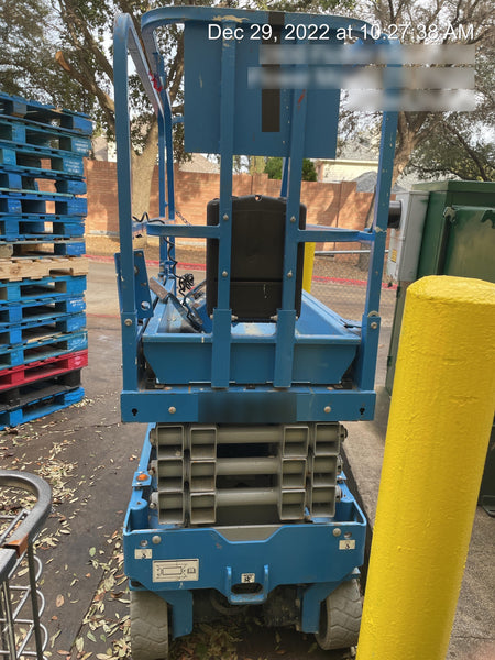 2019 Genie GS-1930 Fixed Rails with Chain Entry