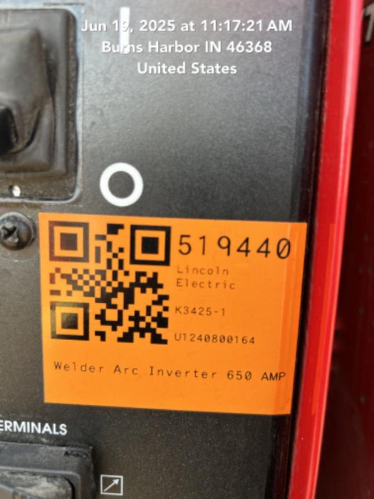 2025 LINCOLN ELECTRIC K3425-1