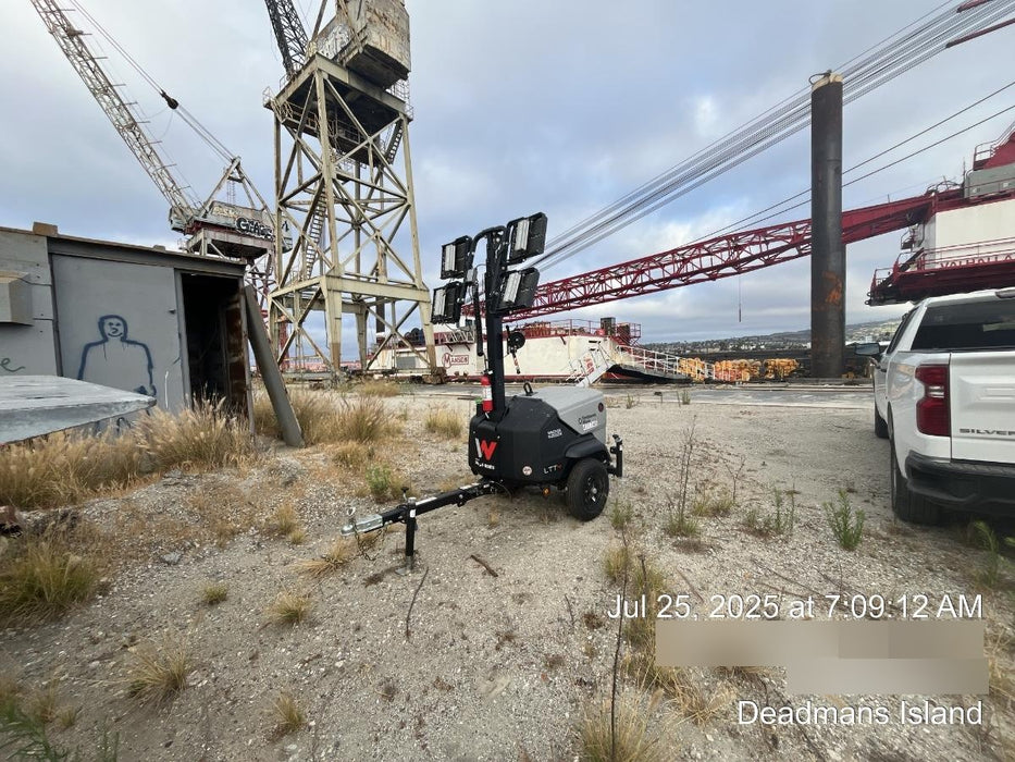 2024 Wacker Neuson LTT4 Diesel, Kohler KDW702, Deep Sea Controller, Auto Start, LED 320W, Bypass Outlet, T3