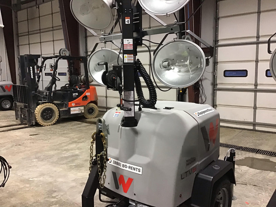 2018 Wacker Neuson LTV6L-MH Wacker Neuson LTV6L Mobile Light Tower w/Fuel Level Sensor Installed
