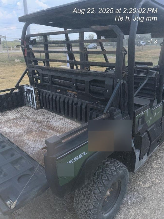 2019 Kawasaki Mule PRO-DXT Movement Alarm, Beacon, Hard Top, ES Track Hardware