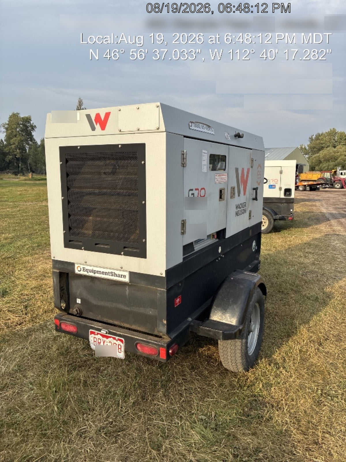 2019 WACKER NEUSON G70