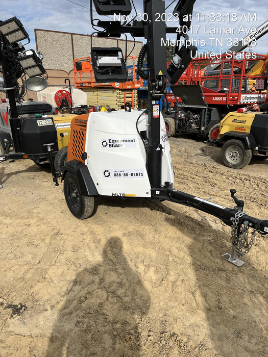 2023 Generac MLT2 Diesel, Flex Switch 120V Input, Powerzone Controller, (4) 320W LED Lights, 4kW Generator, 39.9 Gal Fuel Tank, 2" Ball, T3