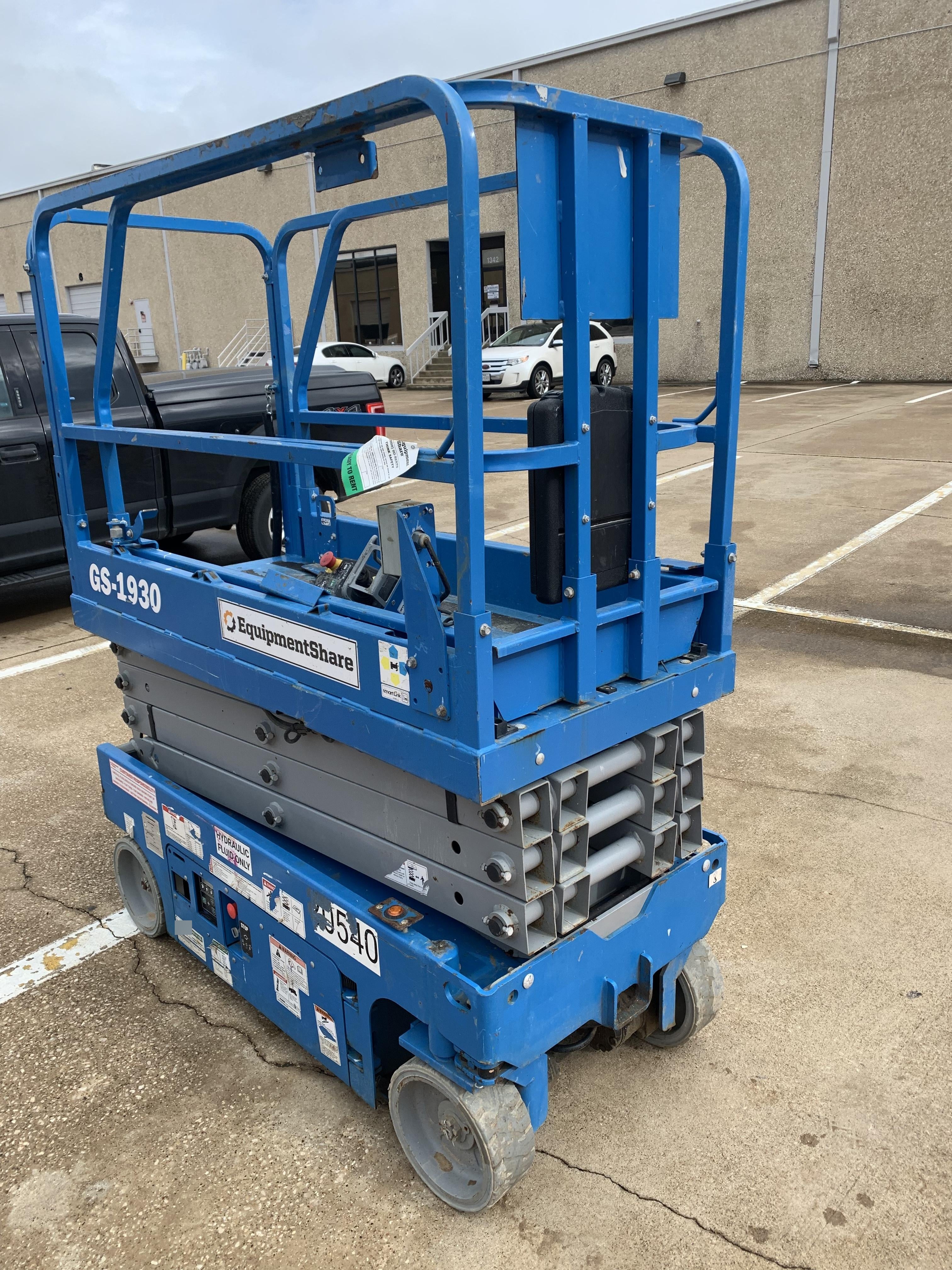 2018 Genie GS-1930 Genie GS-1930 Scissor Lift w/Standard Options