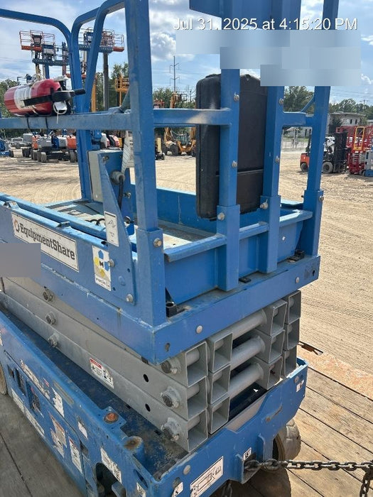 2020 Genie GS-1930 Fixed rails with chain entry gate - Pre A92.20