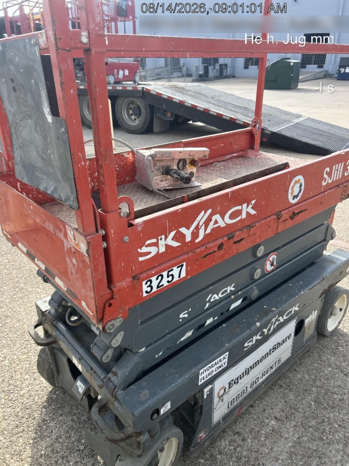 2017 Skyjack SJIII-3219 Skyjack SJ3219 Scissor Lift