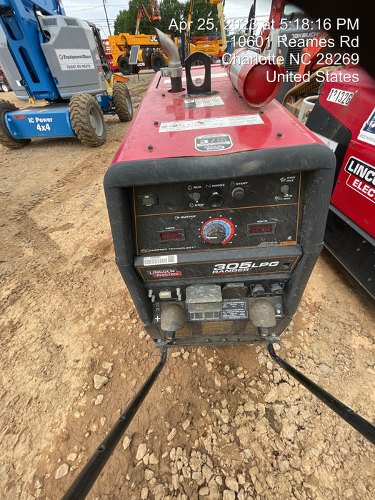 2021 Lincoln Electric Ranger 305 LPG K3430-1, Ranger 305 LPG, Undercarriage, Tank Holder & Strap, 10kw AC Gen, 25hp Kohler LPG Eng