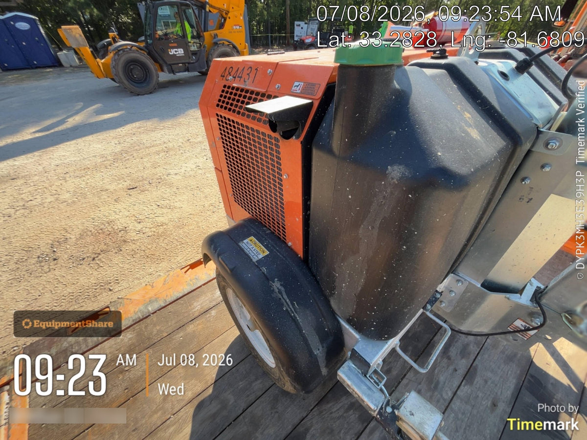 2024 Wanco WLTT-4MM4K Diesel, Mitsubishi L2E, 9.0HP @1800 rpm, Deep Sea Controller, Shore Power Plug, Auto Start, (4) 350W LED Floodlights, 4kW Generator, 60 Gal Fuel Tank, 2" Ball, T3
