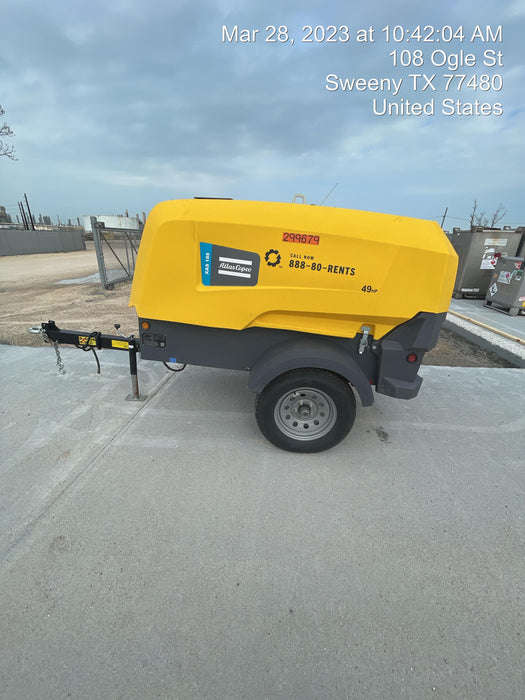 2023 ATLAS COPCO XAS188 CWK