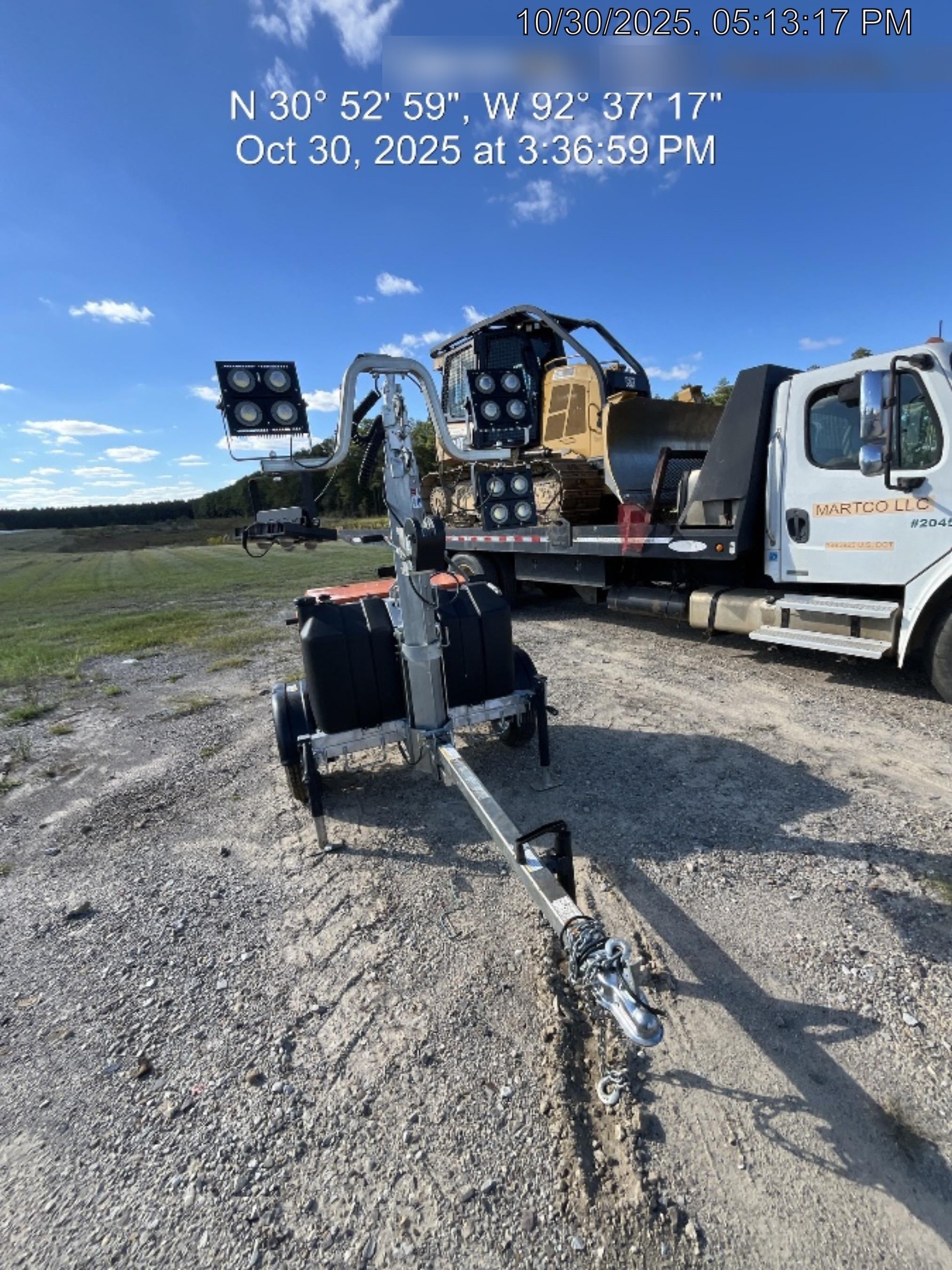 2024 Wanco WLTT-4MM4K Diesel, Deep Sea Controller, Shore Power Plug, Auto Start, (4) 350W LED Floodlights, 4kW Generator, 60 Gal Fuel Tank, 2" Ball, T3