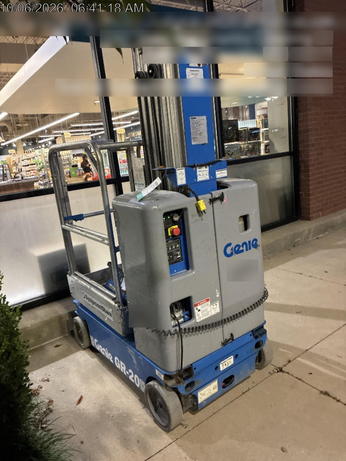 2018 GENIE GR-20