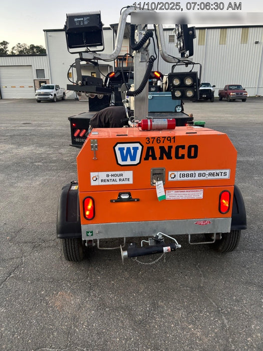 2023 Wanco WLTT-4MM4K Diesel, Deep Sea Controller, Shore Power Plug, Auto Start, (4) 350W LED Floodlights, 4kW Generator, 60 Gal Fuel Tank, 2" Ball, T3