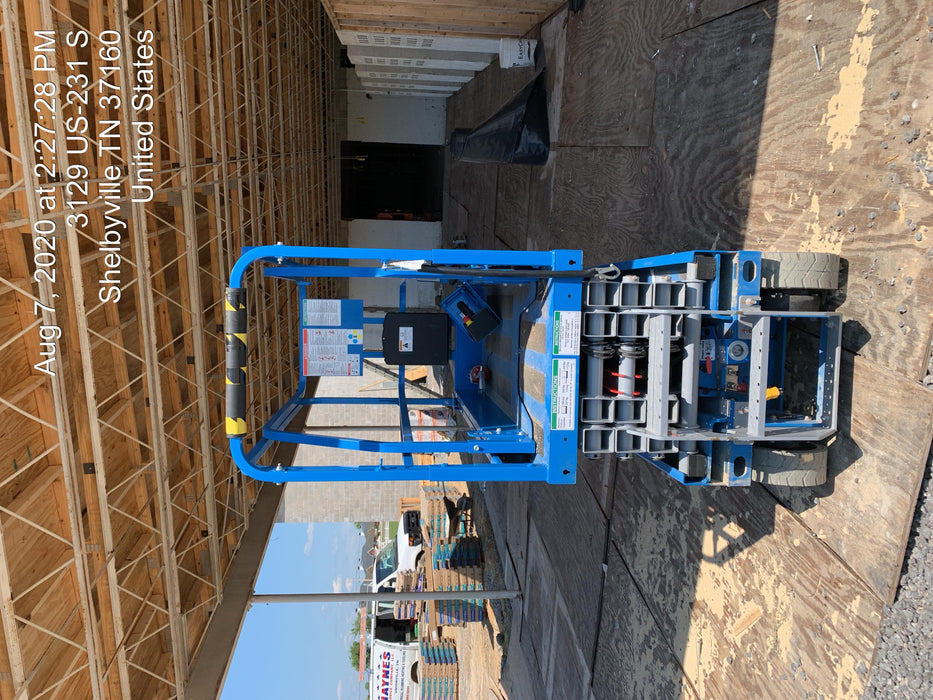 2020 Genie GS-1930 Fixed rails with chain entry gate - Pre A92.20