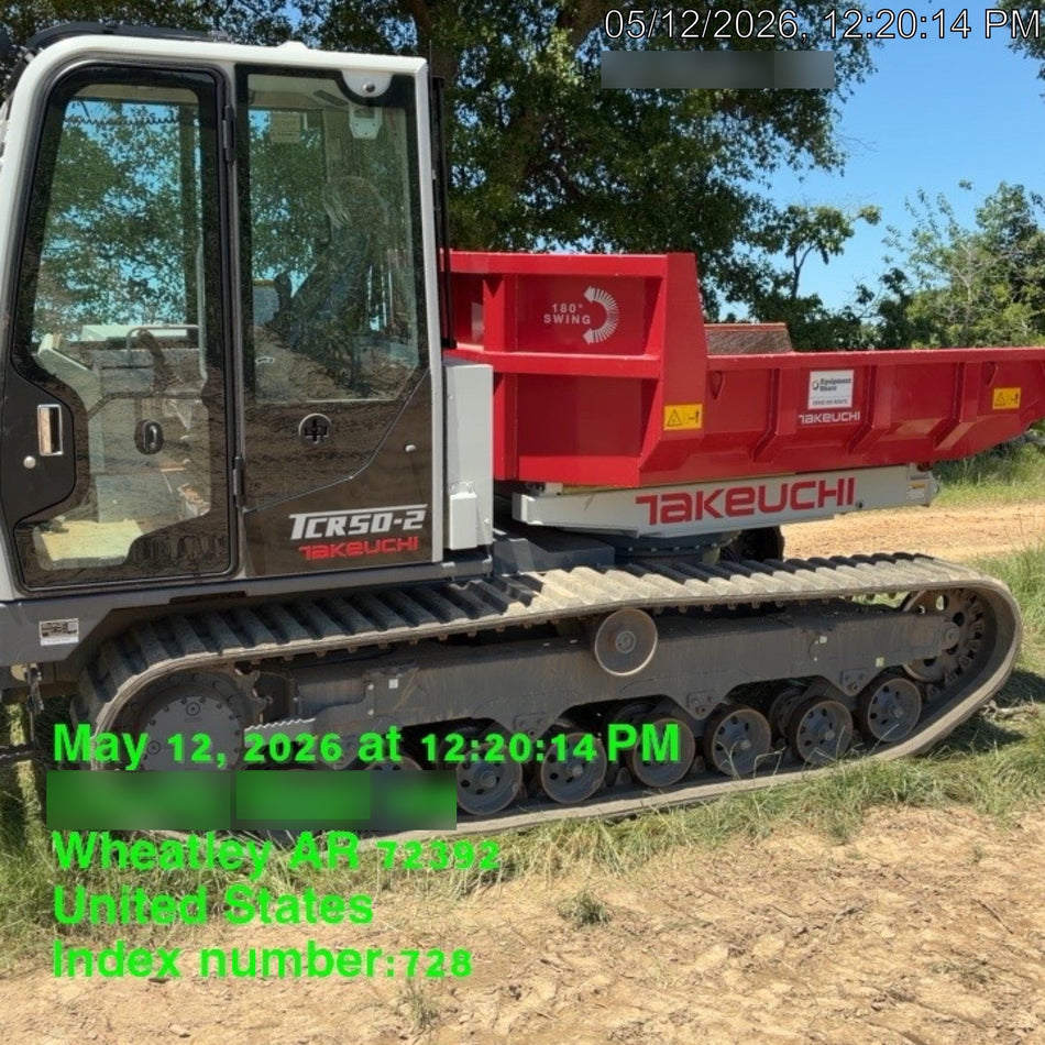2025 TAKEUCHI TCR 50-2CR